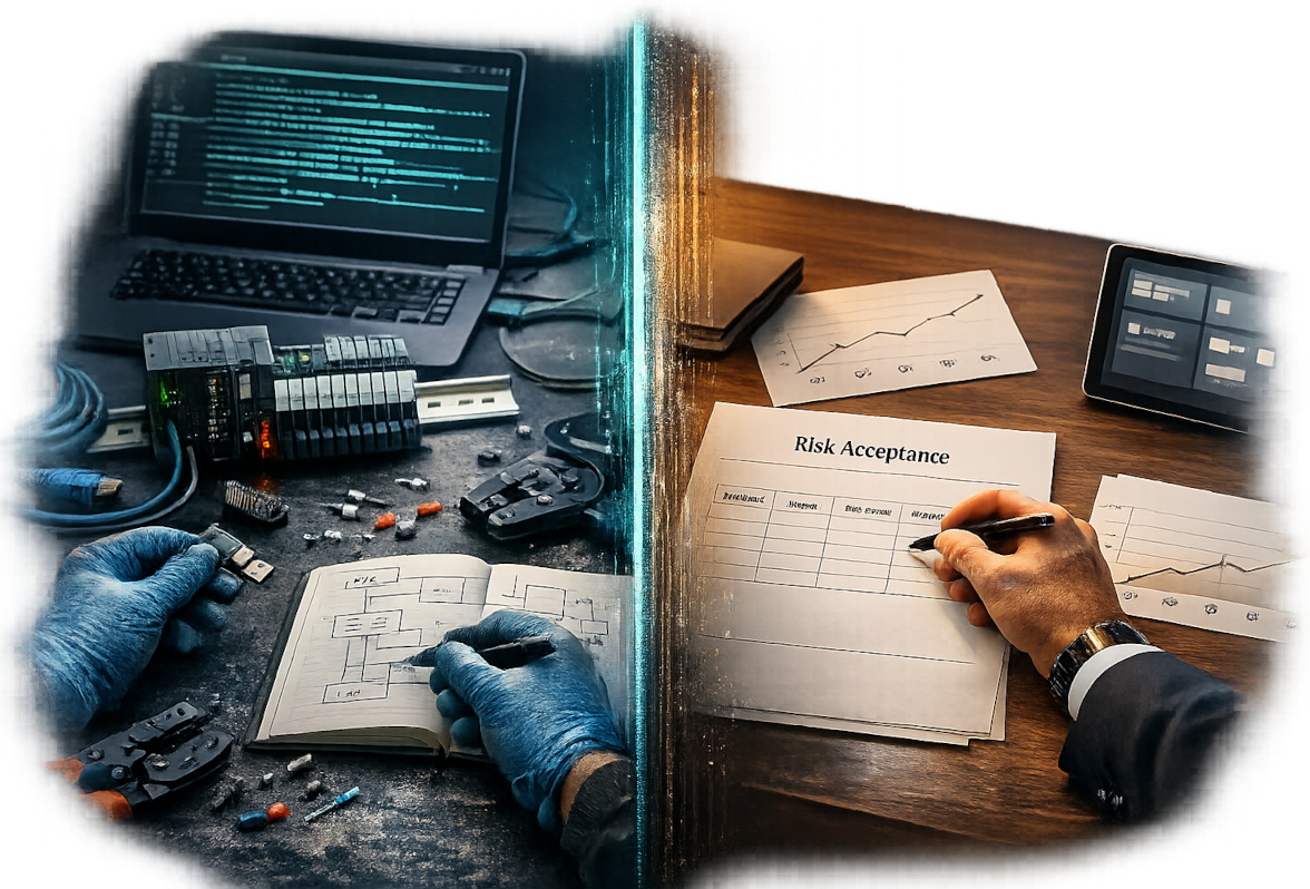 Nerds vs Suits - a classic tale of miscommunication